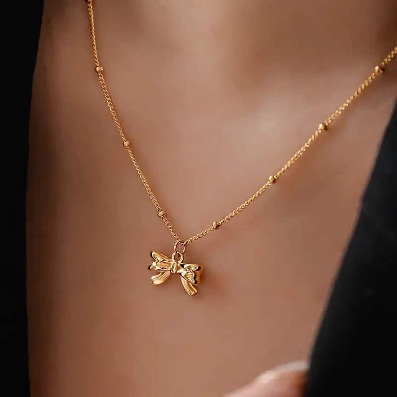 Bow Knot Necklace