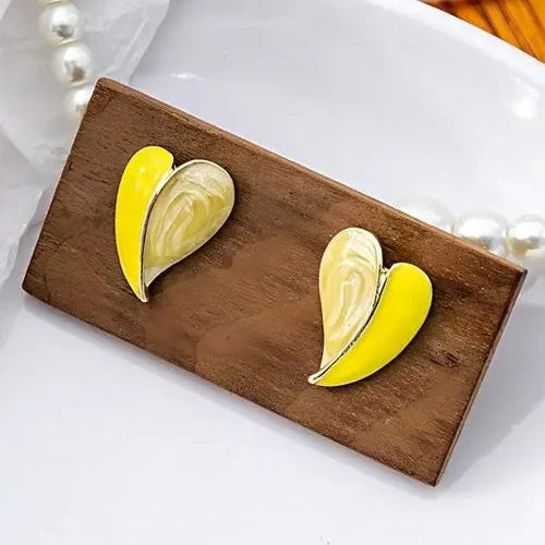 Cute Love Heart Stud Earrings
