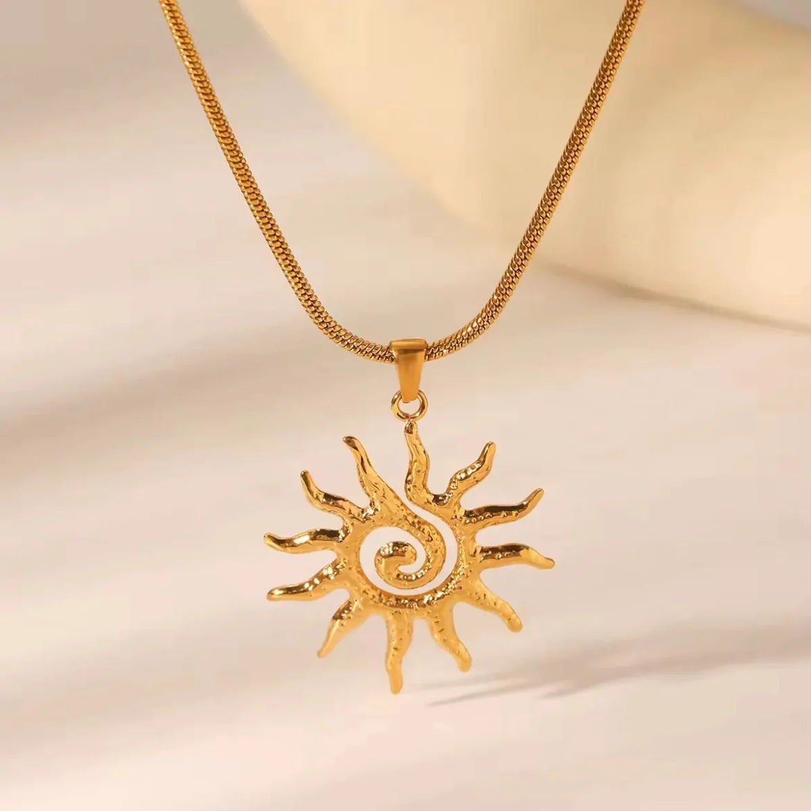 Sun Kissed Pendant Necklace