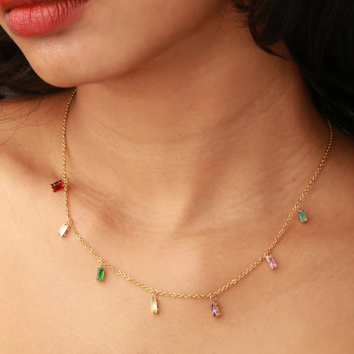 Colorful Stone Necklace
