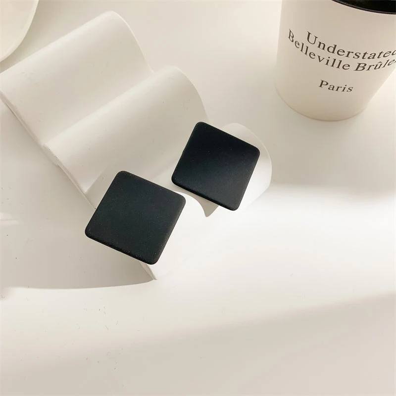 Color Pop Square Stud Earrings