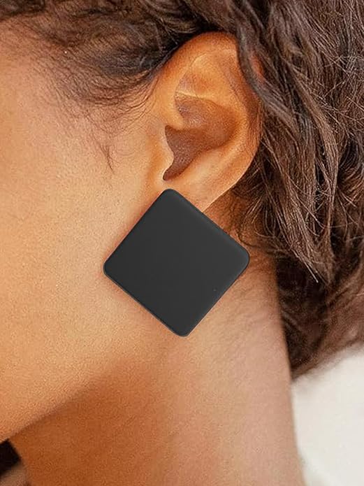 Color Pop Square Stud Earrings