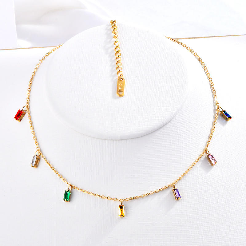 Colorful Stone Necklace
