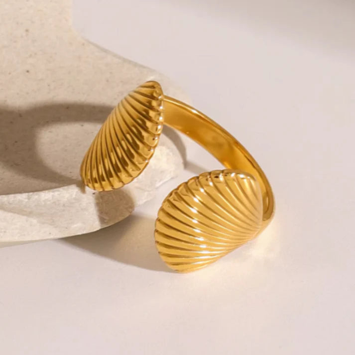 Ocean Whisper Adjustable Ring