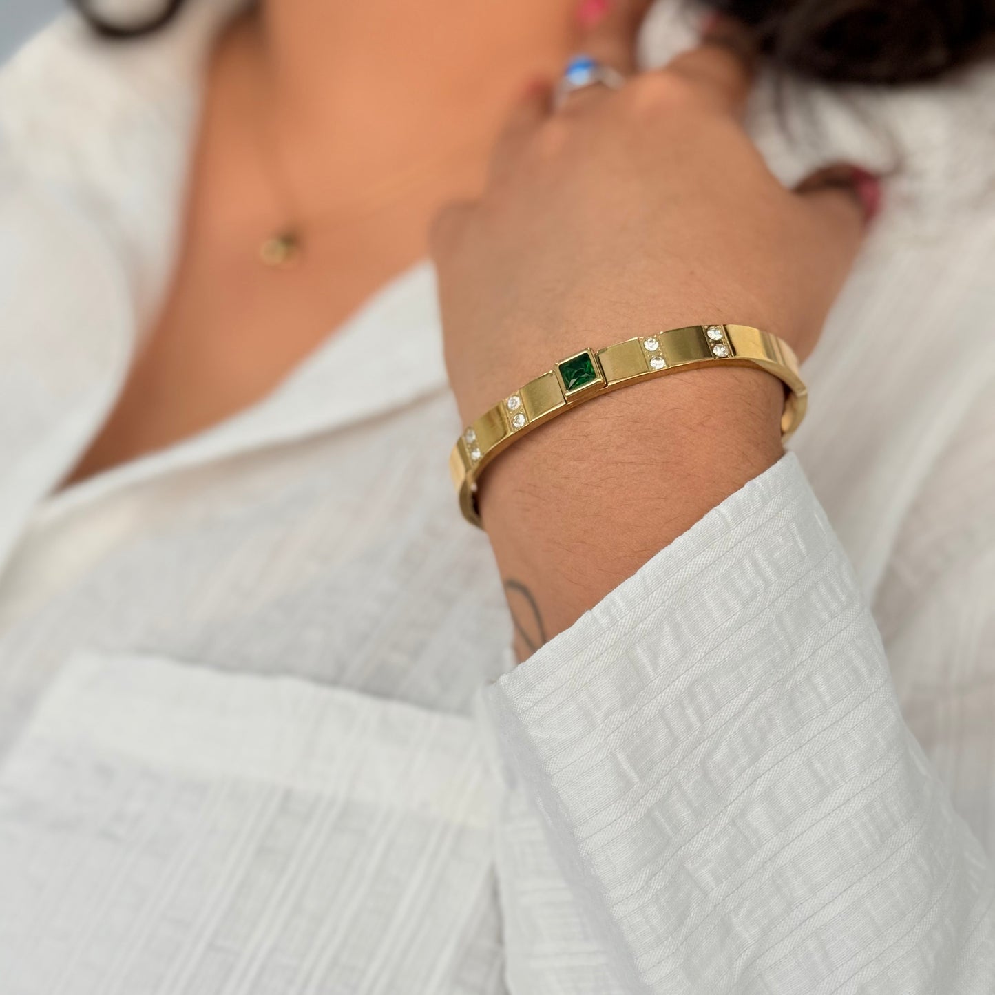 Emerald Grace Bracelet