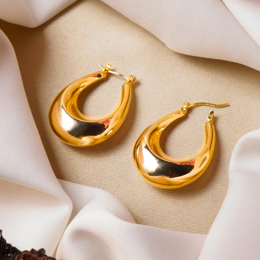 Statement Hoops Earrings
