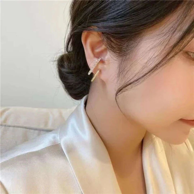 Dazzling Dainty Ear Cuff Earrings