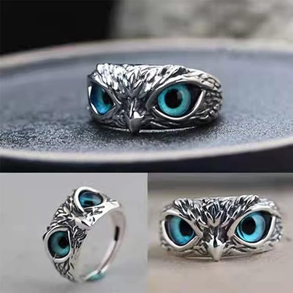 Owl Eyes Finger Ring