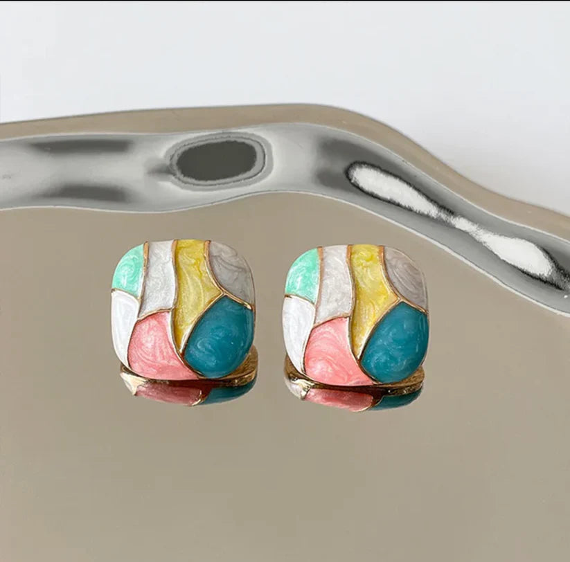 Candy Glitz Stud Earrings