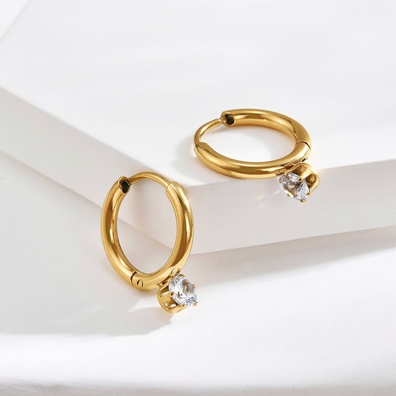 Radiance Hoop Earrings