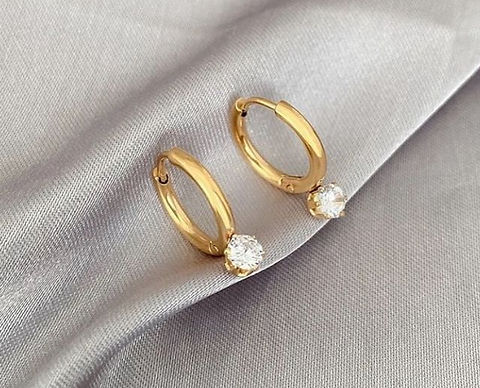 Radiance Hoop Earrings