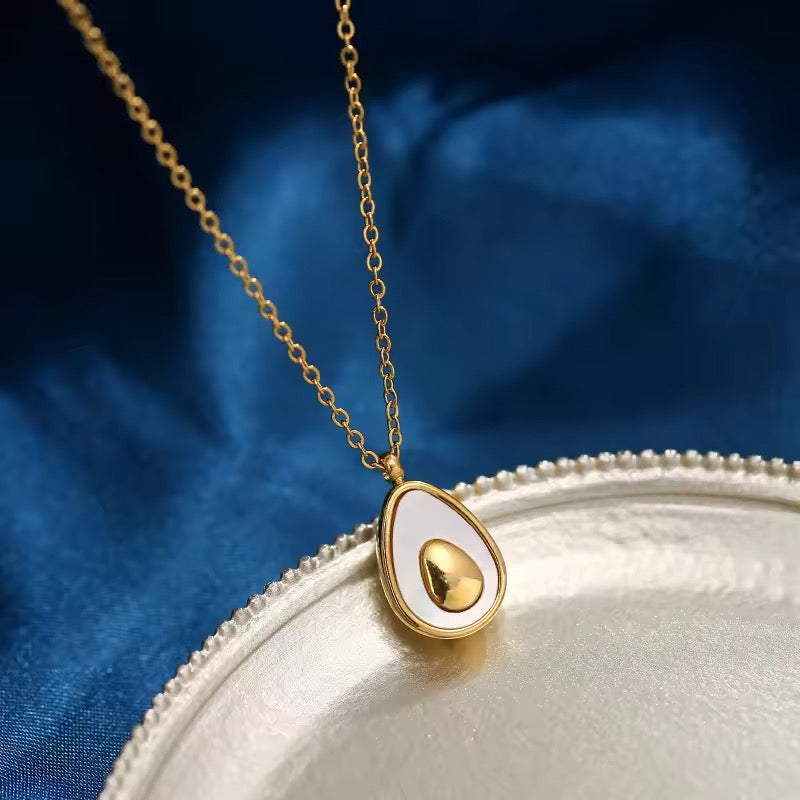 Avocado 18k Gold plated Necklace