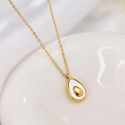 Avocado 18k Gold plated Necklace