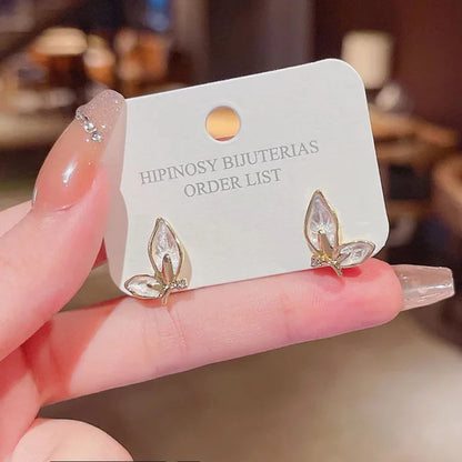 Small Butterfly Stud Earrings