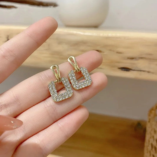 Square Bling Earrings