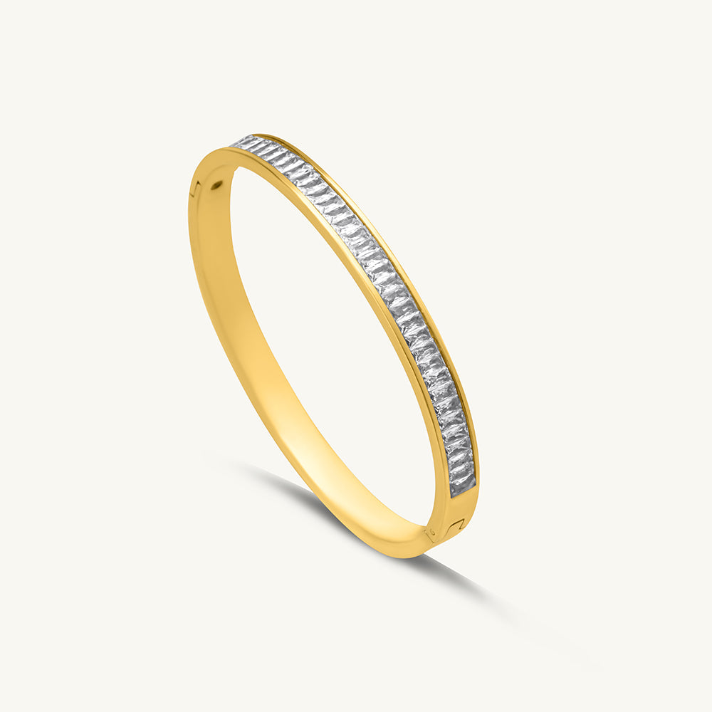 Radiance Row Bangle Bracelet