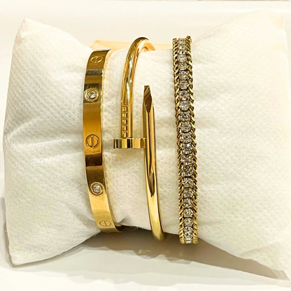 Golden Trio Bracelet
