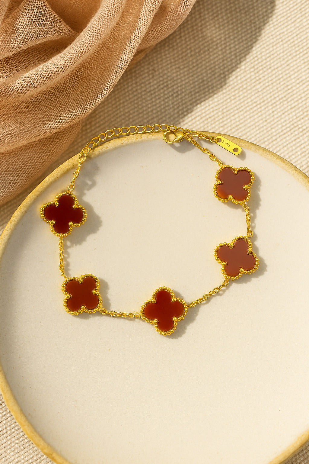 Red Clover Bracelet