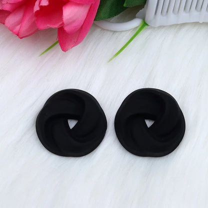 Black jack Stud Earrings