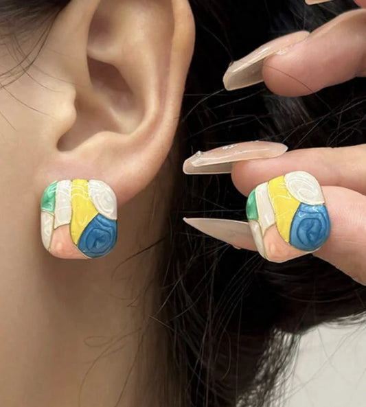 Candy Glitz Stud Earrings