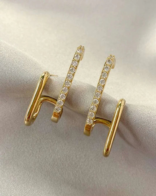 Dazzling Dainty Ear Cuff Earrings