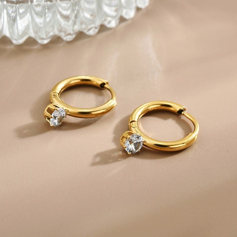 Radiance Hoop Earrings